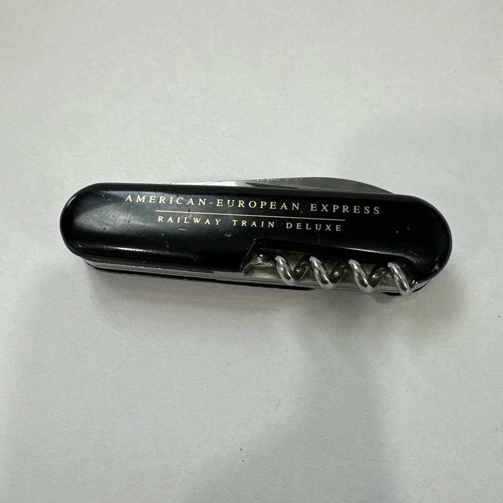 Vintage Wenger Swiss Army Multi Tool American European Express Railway Knife